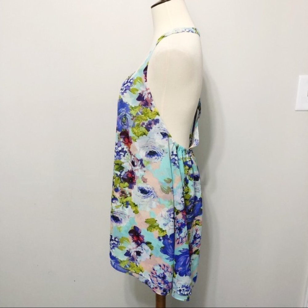 SHOW ME YOUR MUMU Floral Candy Strappy Shift Dress - Picture 4 of 8